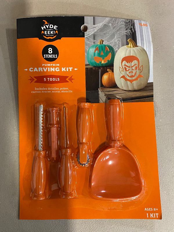 Photo 1 of 5 Halloween Bundle Masks and Pumpkin Carving Books 