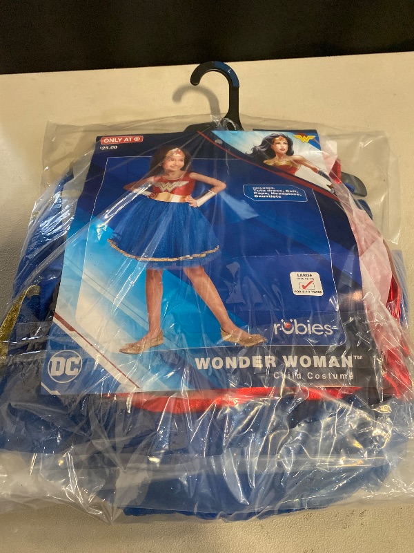 Photo 1 of Size (L 12-14) Kids' DC Comics Wonder Woman Cassic Haoween Costume