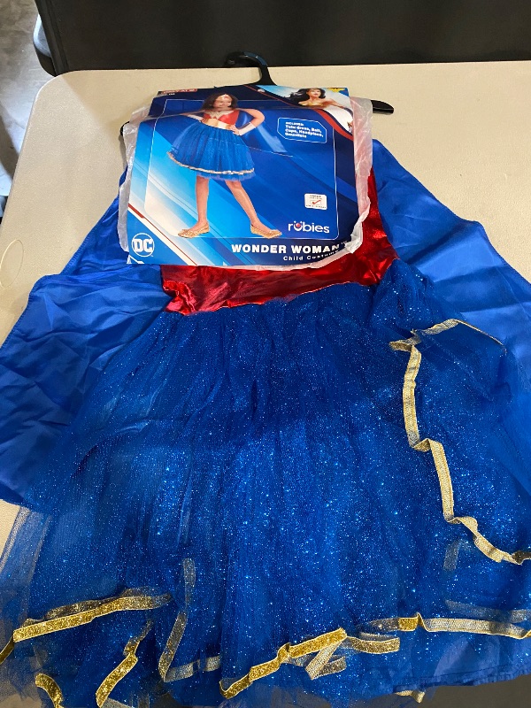Photo 1 of Size (L 12-14) Kids' DC Comics Wonder Woman Cassic Haoween Costume