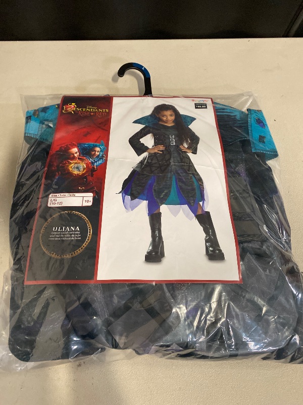 Photo 1 of (L) Girl's Disney Descendants 4 Deluxe Uliana Costume