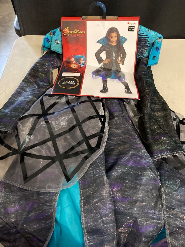 Photo 1 of (L) Girl's Disney Descendants 4 Deluxe Uliana Costume