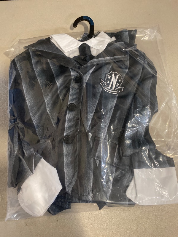 Photo 1 of Size (L) Wednesday Addams Halloween Costume Wig NOT Included