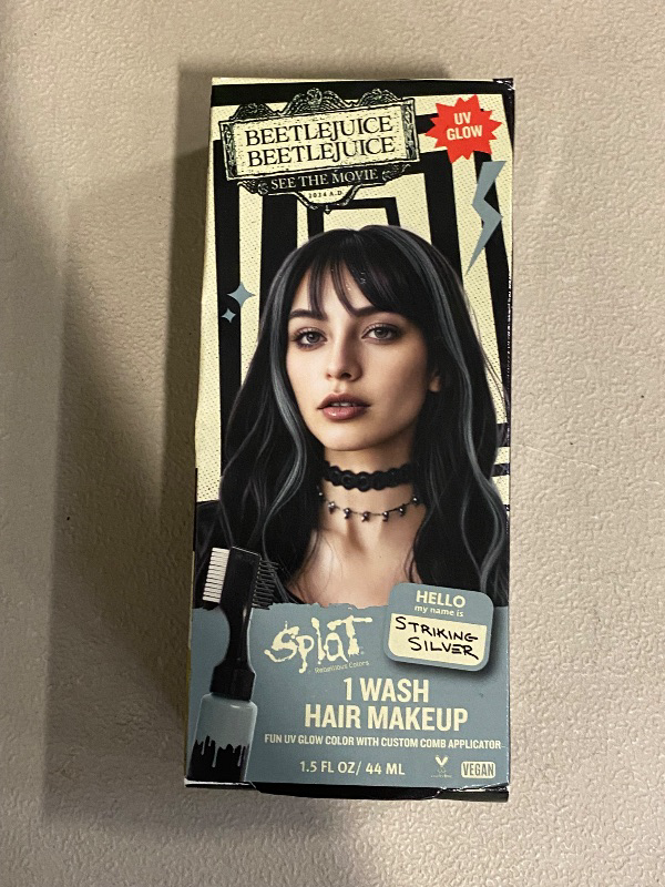 Photo 1 of Splat 1 Wash Gel Temporary Hair Color Silver