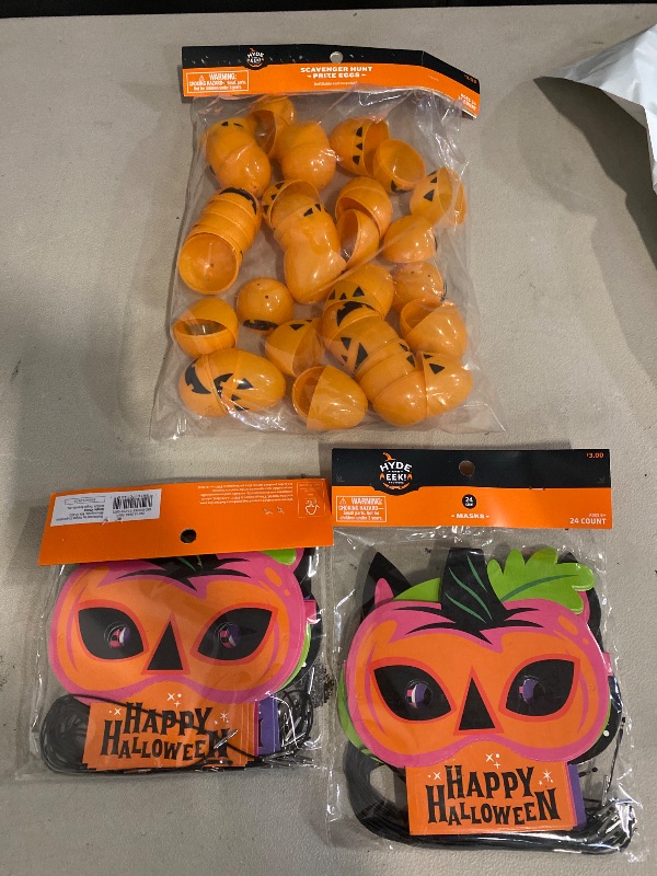 Photo 1 of 14 Miscellaneous Halloween Bundle Includes Decor, Accessories, Games and Party Supplies 