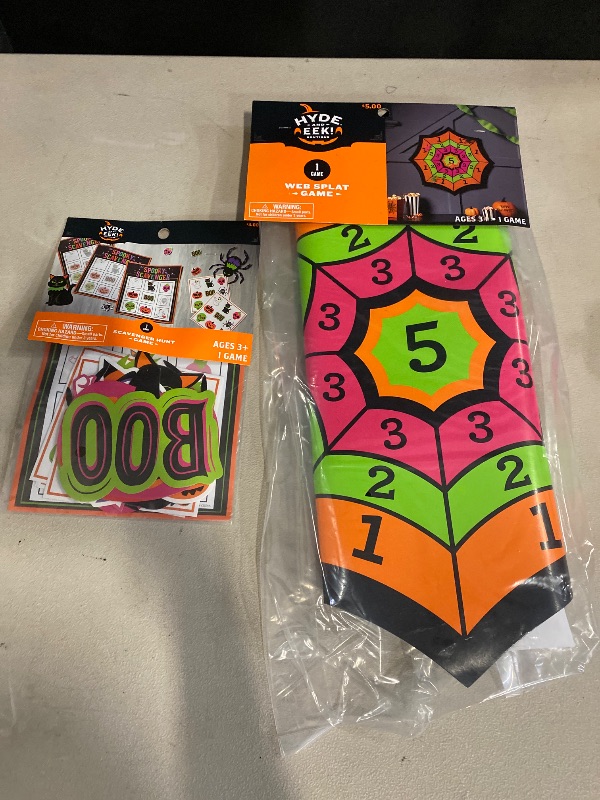 Photo 1 of 14 Miscellaneous Halloween Bundle Includes Decor, Accessories, Games and Party Supplies 