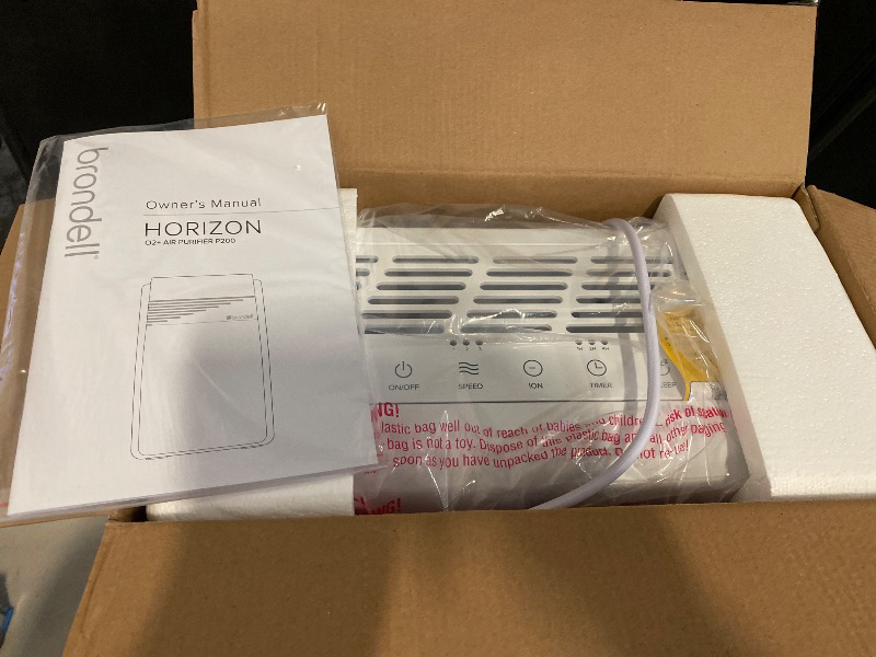 Photo 1 of Brondell Horizon O2+ Air Purifier FSA Eligible P200, 5 Stage Filtration System with HEPA Filter and Intelligent Ion Technology – 560sf - CA