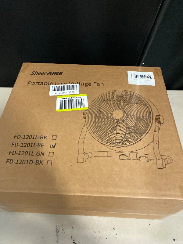Photo 1 of 15" Rechargable Battery Operated Fan for Camping,12 Speeds Cordless Floor Fan?Rechargeable Portable Fan for Travel Indoor Outdoor, 12000mAh, 360°Manual Tilt