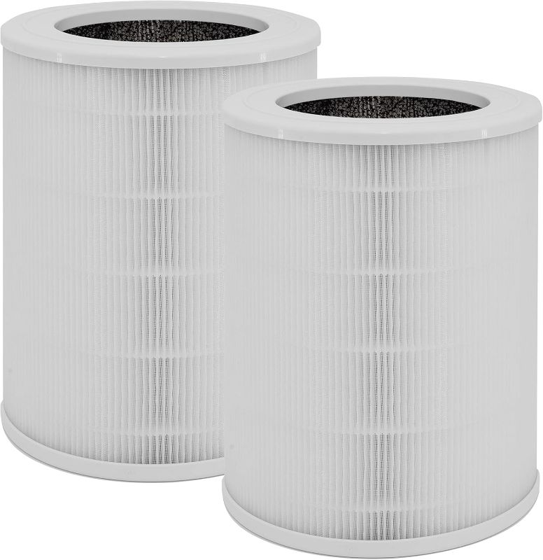 Photo 1 of Air180 Replacement Filter, Compatible with BISSELL Air180 and Air180 MAX Air Purifier, 3-in-1 True HEPA Filter Compare to Bissell 3502 Filter, 2-Pack