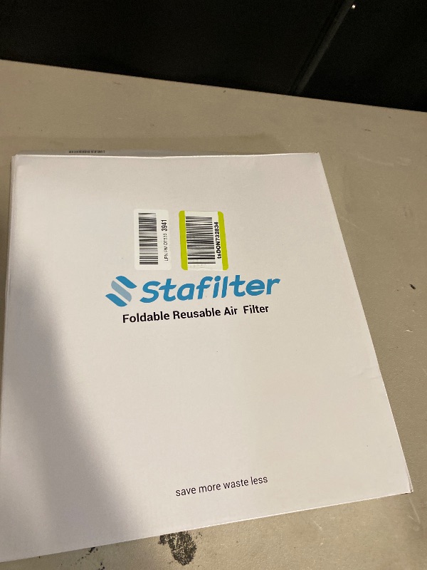 Photo 1 of Reusable 14x30x1 Air Filter (MERV 8), 1 Foldable Frame + 6 Refills (Not Individual Filters), Greener HVAC AC Furnace Air Filters MPR 700&FPR 5(Actual Size:13.75"x29.75"x0.75")