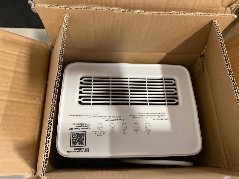 Photo 1 of Dehumidifier for Home, 2000 Sq. Ft., Max 50 Pints, 1.6L Tank, App-Controlled, With 4.9 ft Drain Hose,Child Lock, Smart Ideal for Bedrooms & Living Rooms
