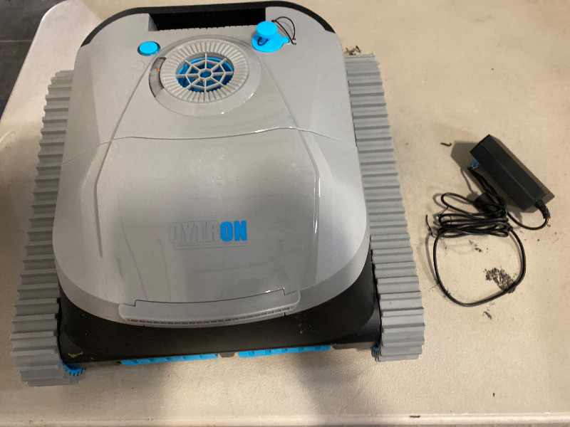 Photo 1 of NIXBOT QP5 Robotic Pool Cleaner, Cordless Pool Vacuum for Inground Pools, Dual-Motor Turbine System, Robotic Pool Vacuum for Above Ground Pools with Wall Climing and Navigation Technology