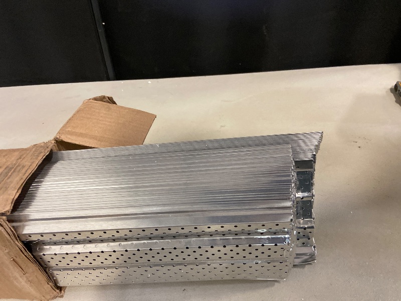 Photo 1 of A-M Gutter Guard - Heavy Duty Lifetime Quality Aluminum Leaf & Debris Protection for 5-inch and 6-inch (5 Inch-200 Feet, Mill Finish) - Made in The USA