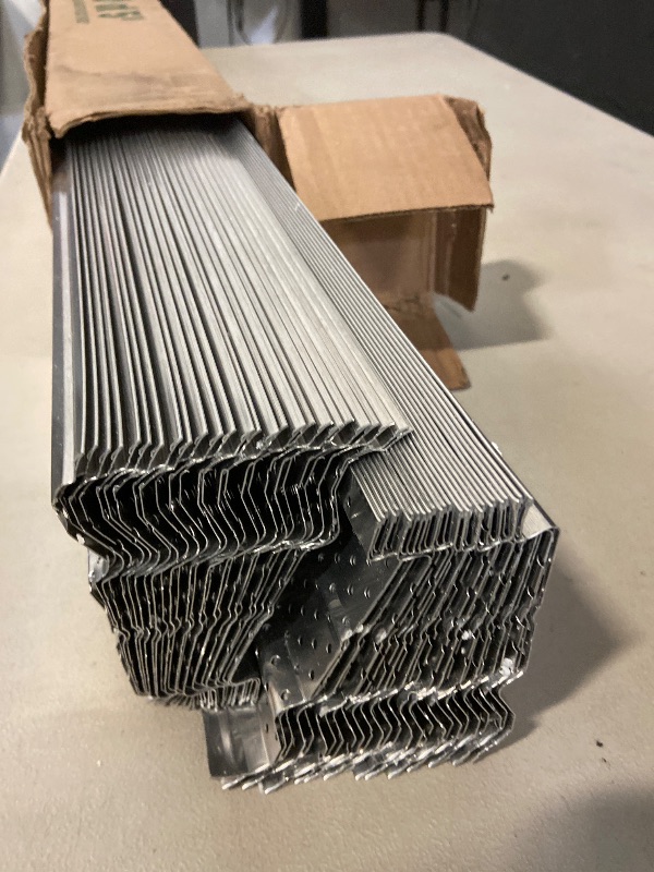 Photo 1 of A-M Gutter Guard - Heavy Duty Lifetime Quality Aluminum Leaf & Debris Protection for 5-inch and 6-inch (5 Inch-200 Feet, Mill Finish) - Made in The USA