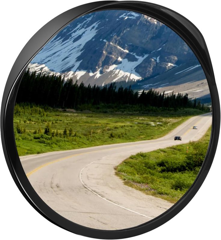 Photo 1 of Convex Safety Mirror Outdoor Security Mirror Extends View With Adjustable Fixing Bracket, Driveway Parking Garage Office Home Factory By Hydencamm