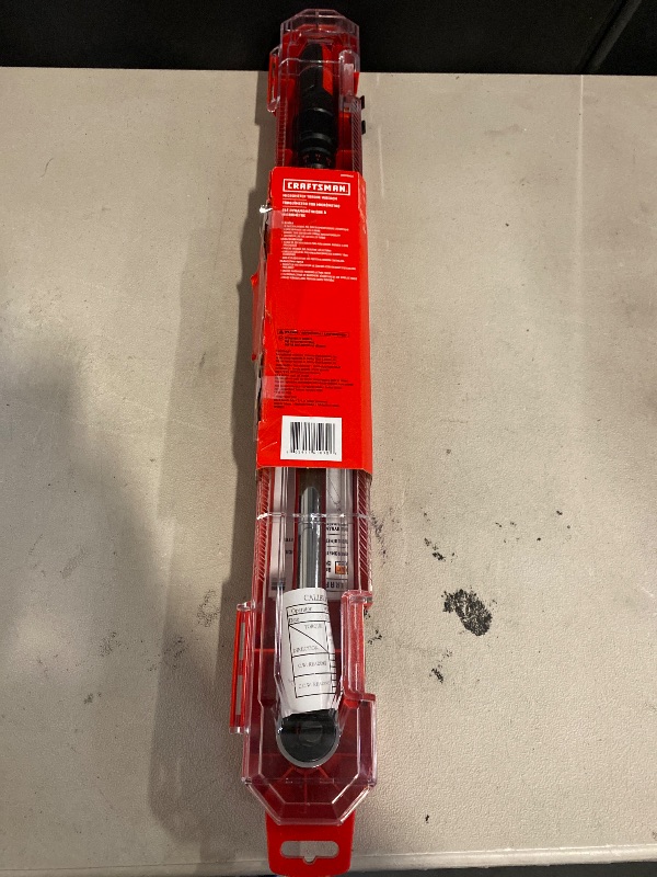 Photo 1 of CRAFTSMAN Torque Wrench, 1/2" Drive (CMMT99434)