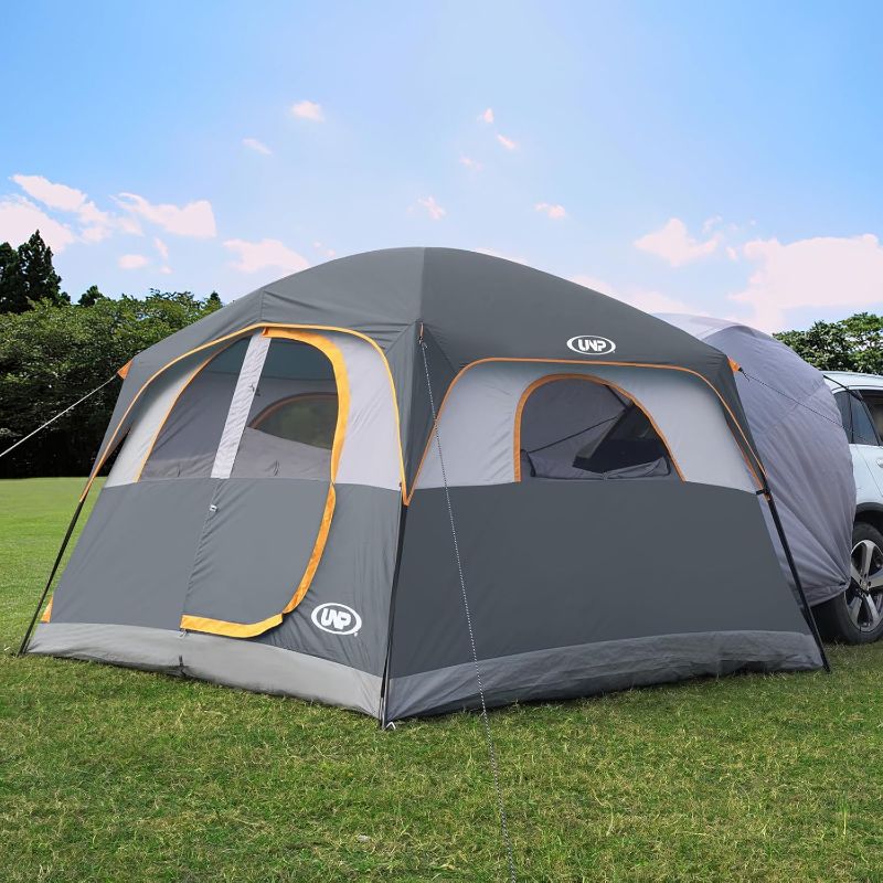 Photo 1 of UNP SUV Tent for Camping, 6-Person SUV Tailgate Tent - Easy Set Up with Rainfly, 10'x9'x78in(H)