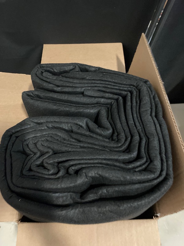 Photo 1 of 18-Foot Pool Liner Pad for Above Ground Swimming Pools, 2mm Extra-Thick Black Fabric Pool Mat, Pool Protection Pad, Prevents Punctures, Weed Barrier | Extends Life of The Liner (18' Round)