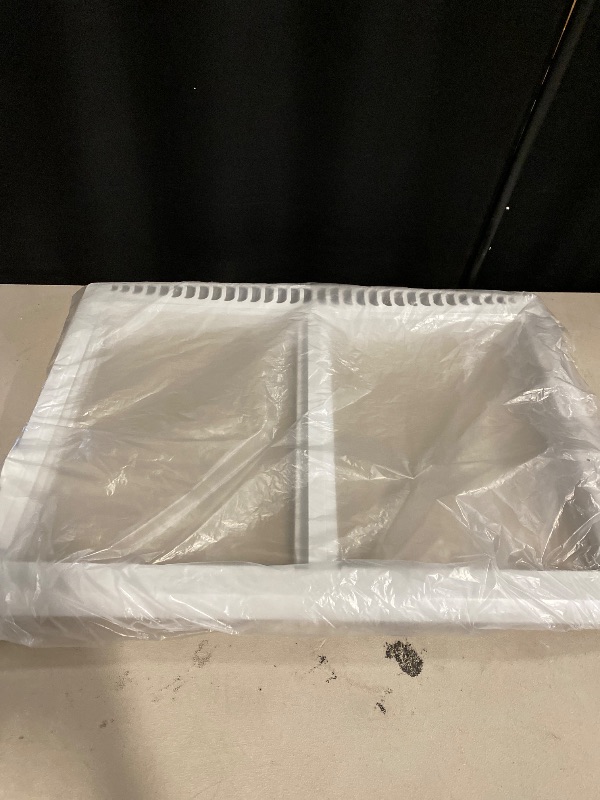 Photo 1 of 240364787 Refrigerator Crisper Drawer Cover Frame Crisper Pan Cover Compatible with Frigidaire Refrigerator-Replaces 240364714, 240364725, 240364778, 240364794