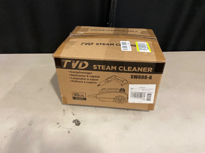Photo 1 of TVD Steam Cleaner, Heavy Duty Canister Steamer with 26 Accessories, Steam Mop with 5M Extra-Long Power Cord for Home Floor Cleaning Machine, Grout, Upholstery, Car Detailing,pads