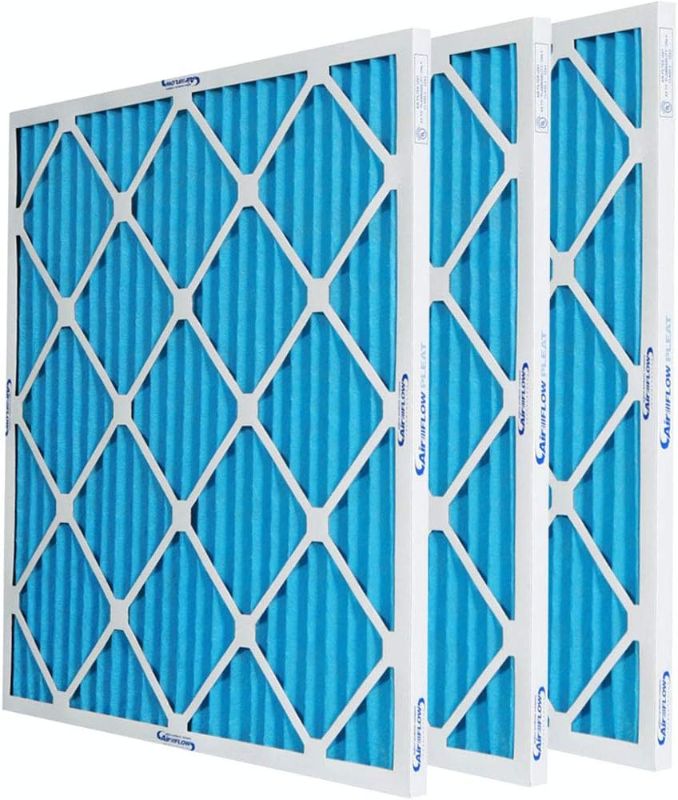 Photo 1 of Pack of 6 - 20x20x1 MERV 10 Pleated Home A/C Furnace Air Filter 