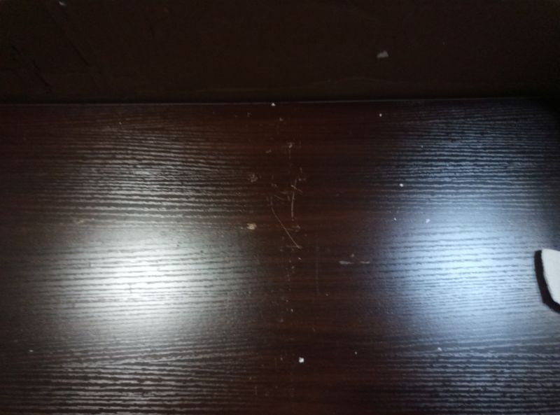 Photo 1 of Electric Standing Desk, 43.3" x 23.6" Height Adjustable Sit Stand Desk with Splice Board for Home Office, Computer Desk Memory Preset (Black Frame, Walnut Desktop)