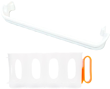 Photo 1 of Fridge Can Dispenser Soda Storage Box Can Organizer Refrigerator Holder Pantry Organizer + Door Rack Replacement
