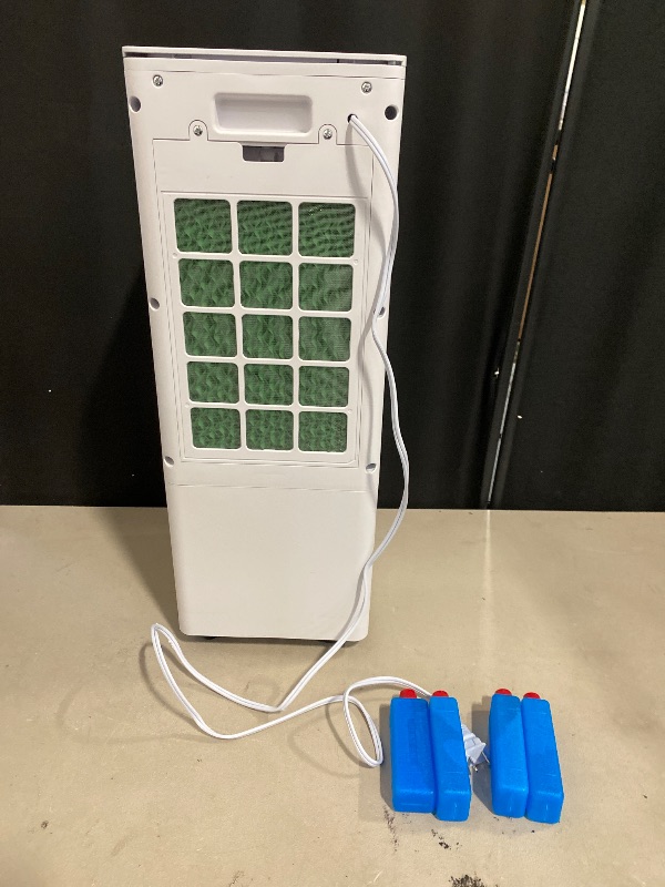Photo 1 of Windowless Portable Air Conditioners, 3-IN-1 Evaporative Air Cooler, 6L Swamp Cooler with 4 Ice Packs, 4 Modes & 3 Speeds, Auto Oscillating, 12H Timer, 17FT Remote, Cooling Fan for Home