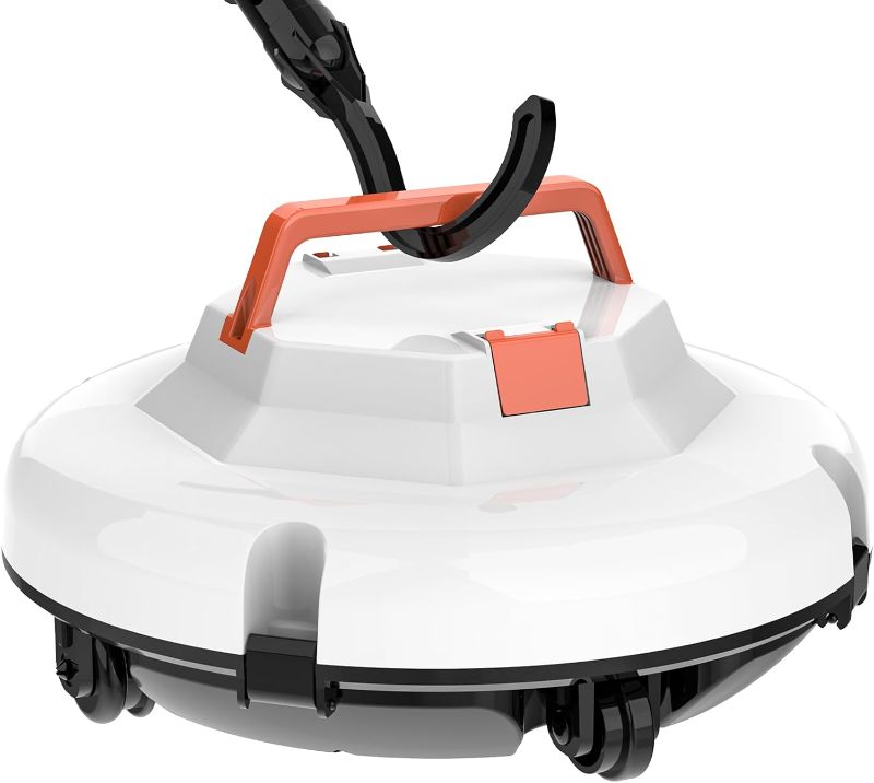 Photo 1 of 2025 Cordless Robotic Pool Cleaner - 120 Mins Automatic Pool Vacuum for Above Ground Pool & In - Ground Flat Pools up to 1000 Sq.Ft, Robot Pool Cleaner with Self - Parking Tech
