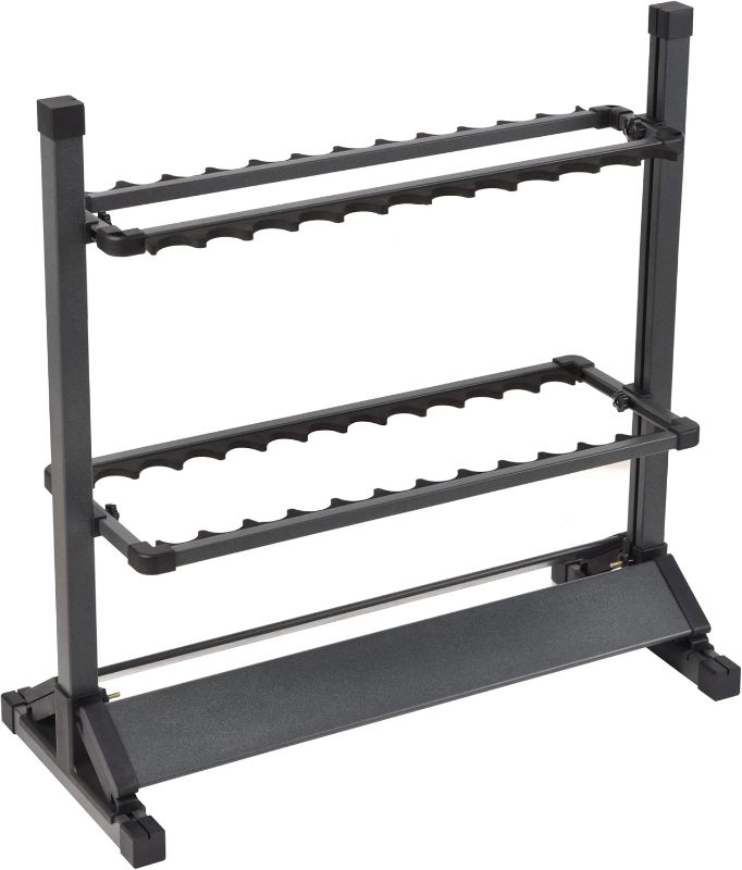 Photo 1 of JOYWAVE Fishing Rod Holders,Aluminium Fishing Pole Holders,Portable Fishing Rod Rack,Holds Up to 24 Rods,Fishing Pole Vertical Ground Display Rack