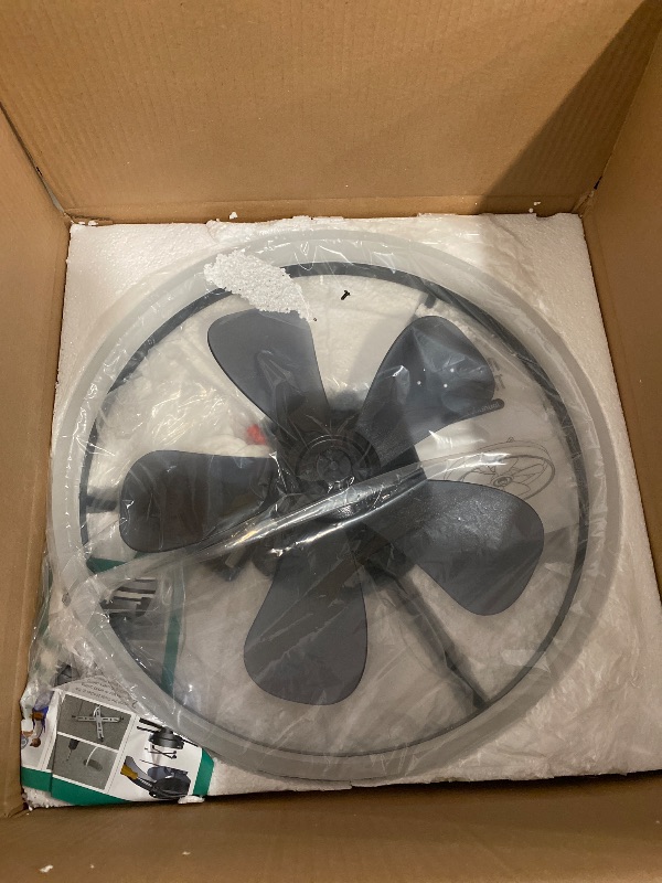 Photo 1 of Ceiling Fans with Lights, 19.7'' Flush Mount Ceiling Fan with Lights and Remote, 3000K-6000K Dimmable Modern Low Profile Ceiling Fans for Bedroom Living Room, 6 Speeds Fandelier LED Fan Light