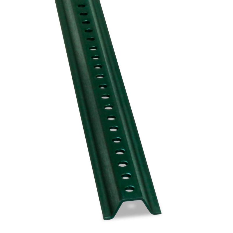 Photo 1 of SmartSign U-Channel Sign Post, Medium Weight | 4' Tall Baked Enamel Steel Post