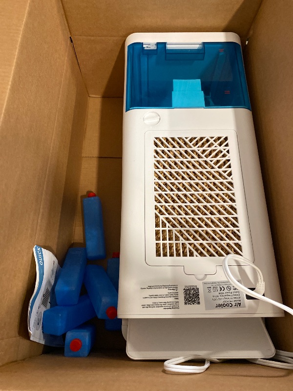 Photo 1 of Standing Fan, Portable Air Cooler Fans, Air Circulation Cooling Fan With Dual Water Tanks, for Bedroom Living Room and Office