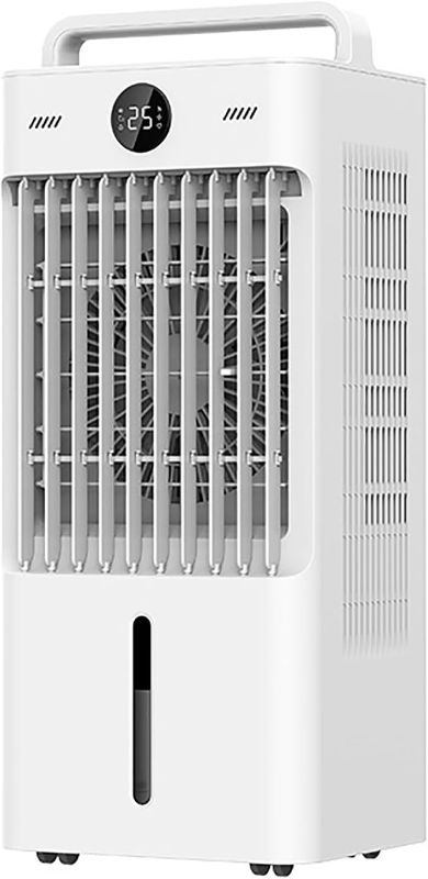 Photo 1 of Standing Fan, Portable Air Cooler Fans, Air Circulation Cooling Fan With Dual Water Tanks, for Bedroom Living Room and Office