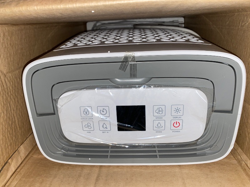Photo 1 of Pro Breeze 20L Portable Dehumidifier with 4 Modes, Digital Display, Continuous Drainage, Laundry Drying and Timers