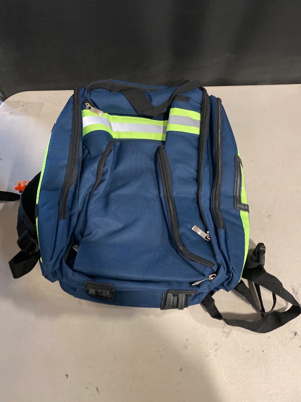 Photo 1 of Medical Bag Backpack Empty First Aid Backpack Emergency Empty,Medicine Bag Empty?Medical Bag Organizer?Emergency Medical Backpack,First Aid Backpack, Medicine Mag for Traveling Nurses(Bag Only)