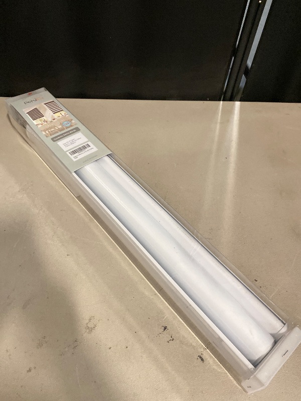 Photo 1 of Persilux Cordless Zebra Blinds for Indoor Windows, Free-Stop Cordless, Light Filtering Sheer Shades Dual Layer for Day and Night, Roller Shades for Home (23.5" W X 64" H, White)