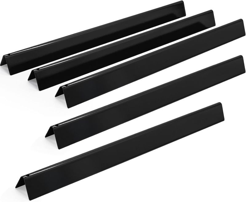 Photo 1 of Hiorucet 21.5-Inch 7534 7535 Flavorizer Bars for Weber Spirit 200 Series E/S200 E/S-210 (Side Control Knob), Genesis Silver A, 5-Pack Porcelain Steel Weber Spirit Grill Parts