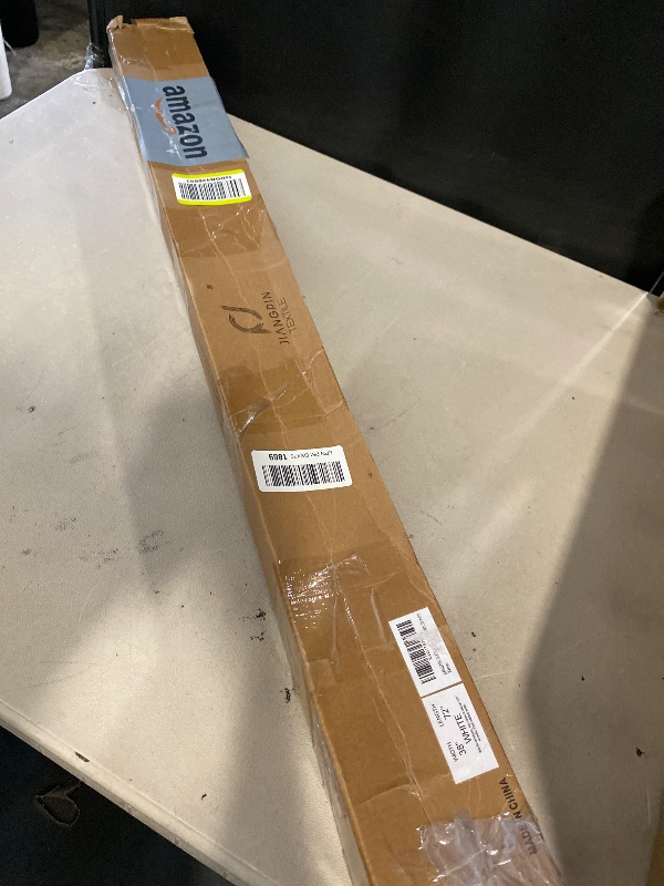 Photo 1 of Spring Roller Blinds Blackout Fabric Custom Made Any Size from 20-90 inch Wide Energy Saving Block 100% Light Window Shades for Home, Hotel, Club, Restaurant (White)