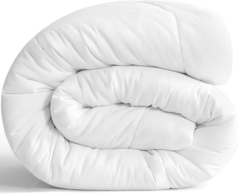 Photo 1 of NTBAY King Down Alternative Comforter, White