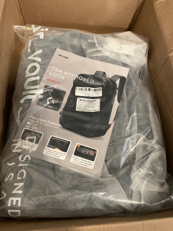 Photo 1 of Vacuum Seal Travel Backpack 60L Exapandable Air Compression System Water Resistant TSA Lock Carry-On Suitcase Luggage - with Build-in Vacuum Pump
