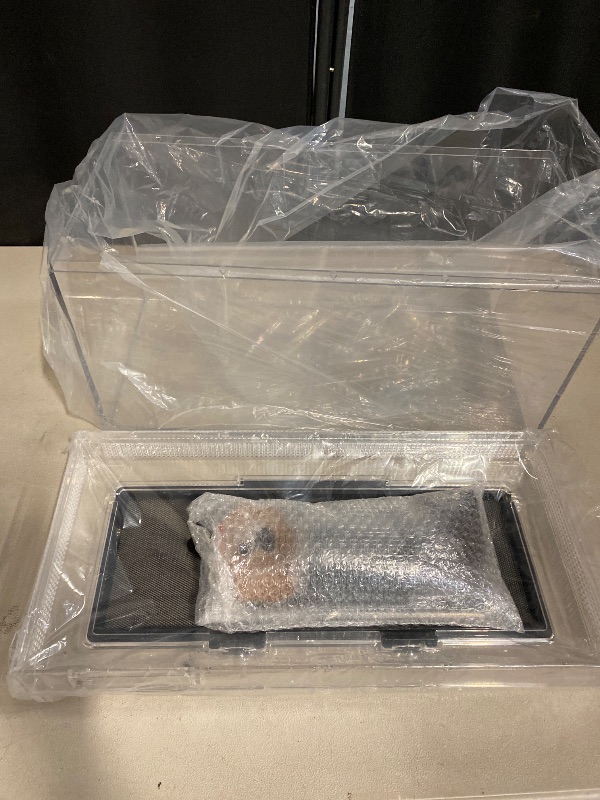 Photo 1 of Reptile Terrarium,10 Gallon Reptile Tank 20" x 10"x 11",for Insect?Fish?Tarantula?Hermit Crab?Jumping Spider?Iguana?Tortoise?Leopard Gecko?Bearded Dragon