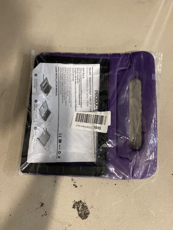 Photo 1 of Kids Case for Fire 7 Inch Tablet 9th/7th/5th Generation (2019-2015) | Kid-Proof & Shockproof | Sturdy Soft Durable EVA Protective Cover | with Convenient Handle | Purple