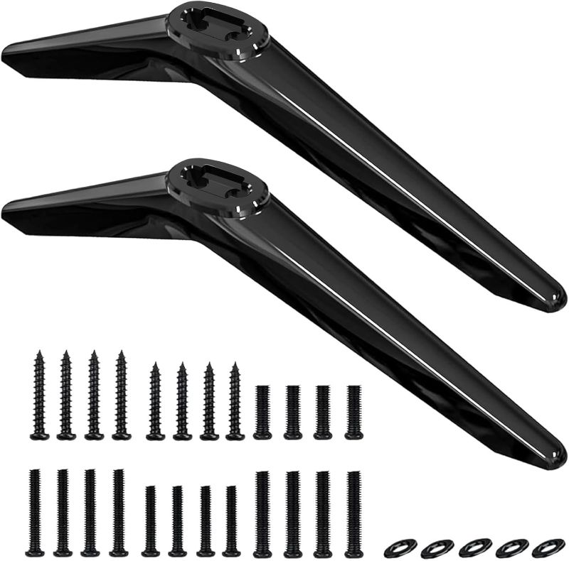 Photo 1 of Base Stand for TCL Smart Tv - Compatible with Select Models for 28-65in TVs, Please Read All Descriptions Carefully, 32S305 32S301 40S355 40S325 43S425 43S431 50S431 65S433 65S555, Not Universal Legs