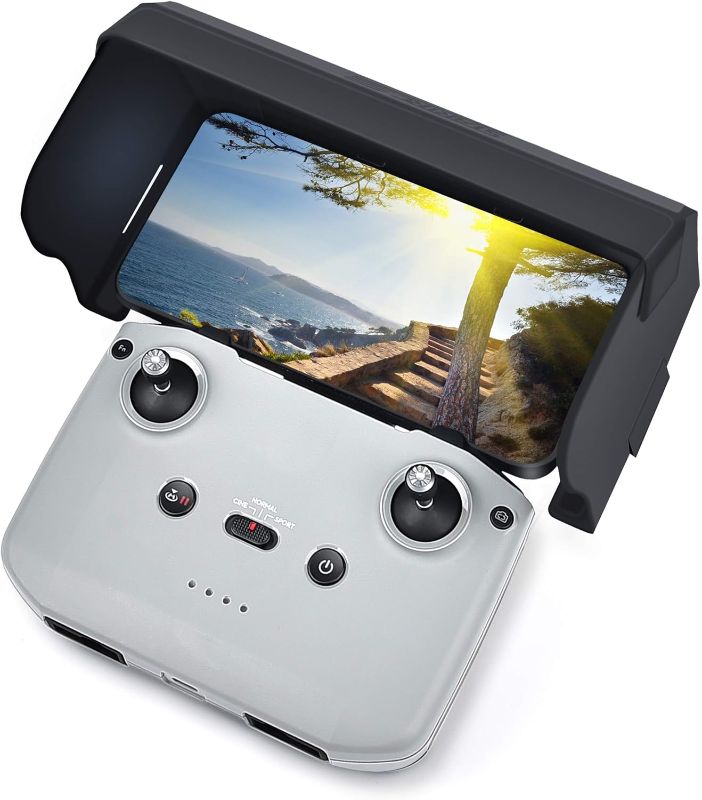 Photo 1 of STARTRC Sun Hood Sunshade for DJI Neo/Mini 4k/Air 3S/Mini 2 SE/Mini 3/Mini 3 Pro/Mini 2/ Air 3/Mavic 3 Classic Controller Accessories for 4.4-7.1inch Smartphone Screen
