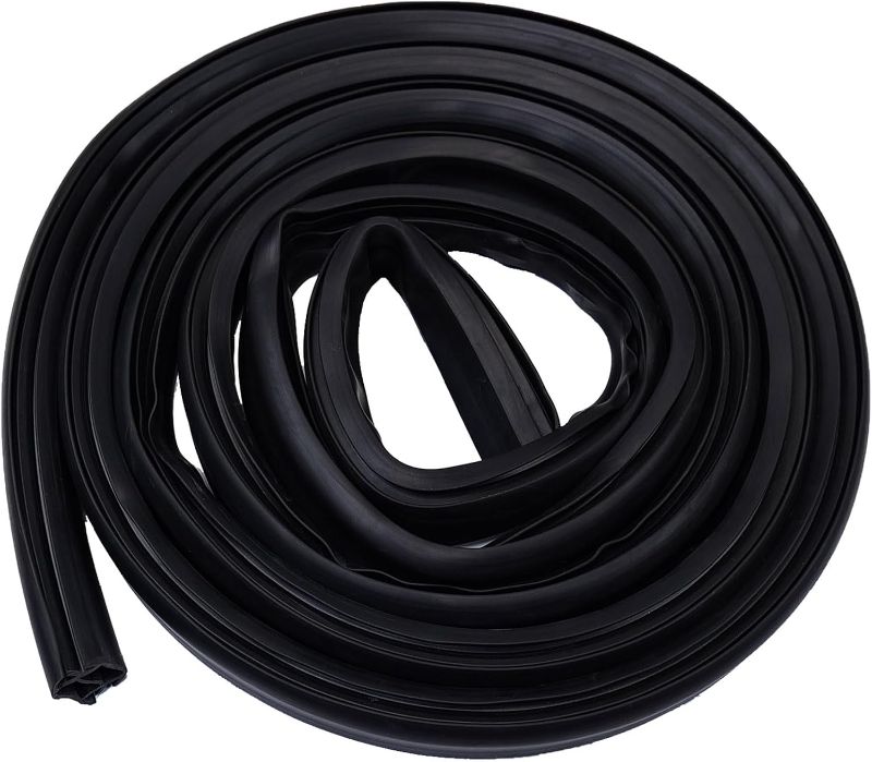 Photo 1 of Concrete Expansion Joint Filler, 1-3/8" Expansion Joint Repair Replacement, Concrete Crack Repair, Backer Rod, Flexible Foam Rubber Seal, Rubber Strip for Sidewalk, Driveway, Walkway, Doors, Windows