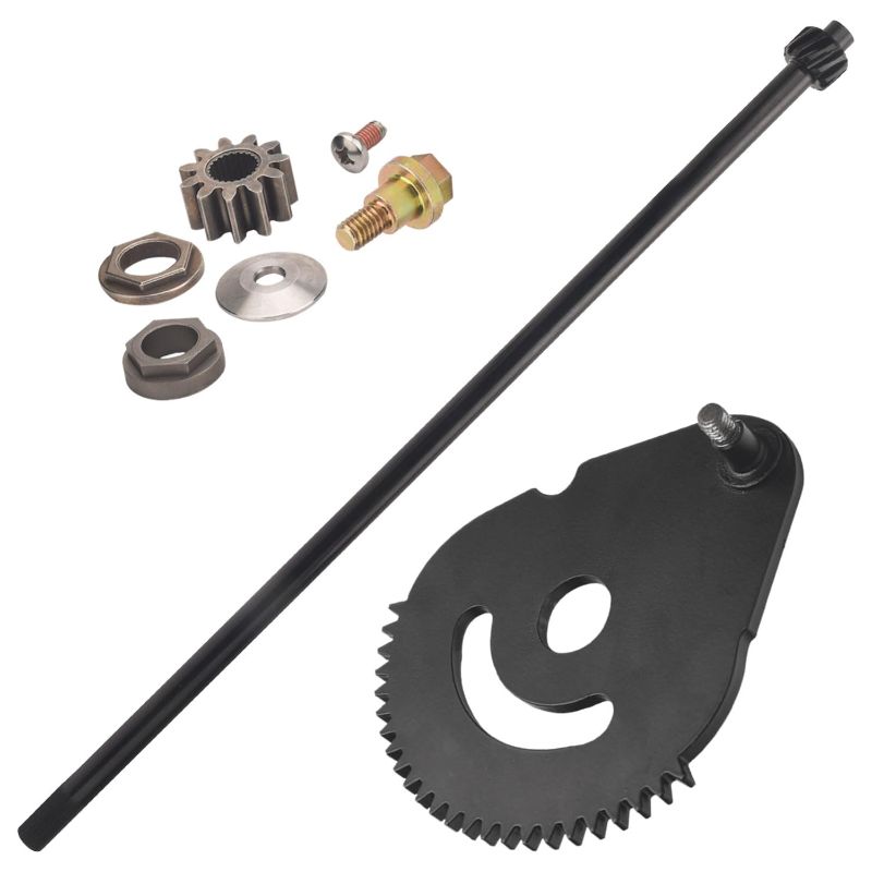 Photo 1 of Steering Shaft with Bushing & 617-04094 Steering Gear Kit for MTD/Troy-Bilt/Craftsman Lawn Mower - Contain