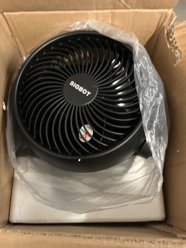 Photo 1 of Small Desk Fan 12" Air Circulator Fan Table Fan