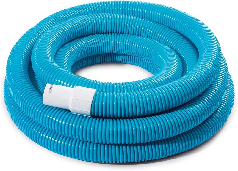 Photo 1 of INTEX 29083E Spiral Hose for Pool Filters, 1.5in X 25ft, One Size, Blue