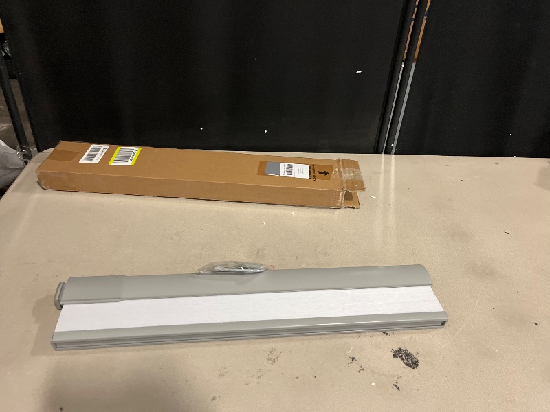 Photo 1 of No Drill Cellular Shades for Indoor Windows, Thermal Insulating & Noise Reducing Honeycomb Blinds, Free Stop Cordless Blackout Shades, Grey, 22" W x 64" H