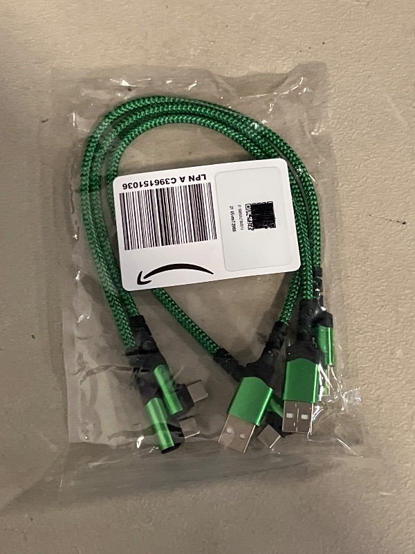 Photo 1 of Short USB-C Cable 1ft, Agtray 3-Pack USB a to USB c 90 Degree L Shape Right Angle Fast Charge Type C Android Charger Cord for iPhone 16 15, Samsung Galaxy S25 S24 S23 A16 A15, Google Pixel 9 8